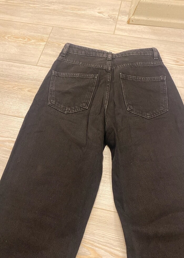 Trendyolmilla jean siyah pantolon - Görsel 4