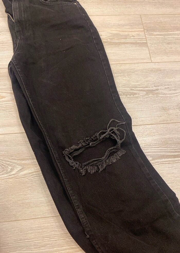 Trendyolmilla jean siyah pantolon - Görsel 5