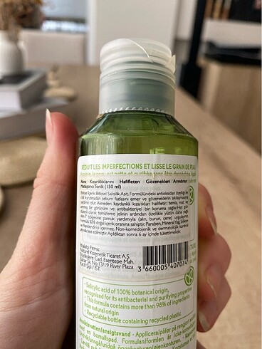 Yves Rocher Yves rocher gözenekleri arındıran tonik
