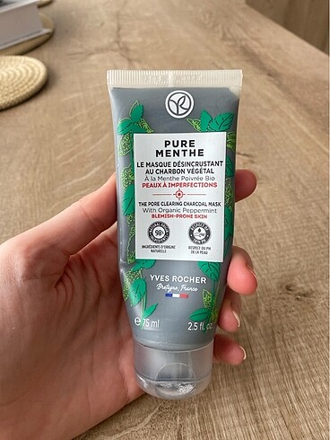 Yves rocher siyah nokta kömür maske