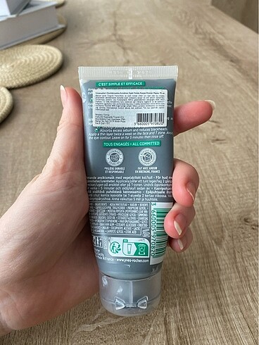 Yves rocher siyah nokta kömür maske - Görsel 3