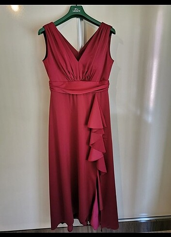 xl Beden kırmızı Renk Abiye elbise xl/42