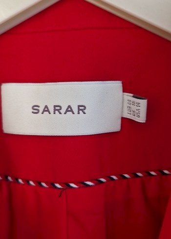 Sarar Kırmızı Kadın Blazer Ceket pantolon takım