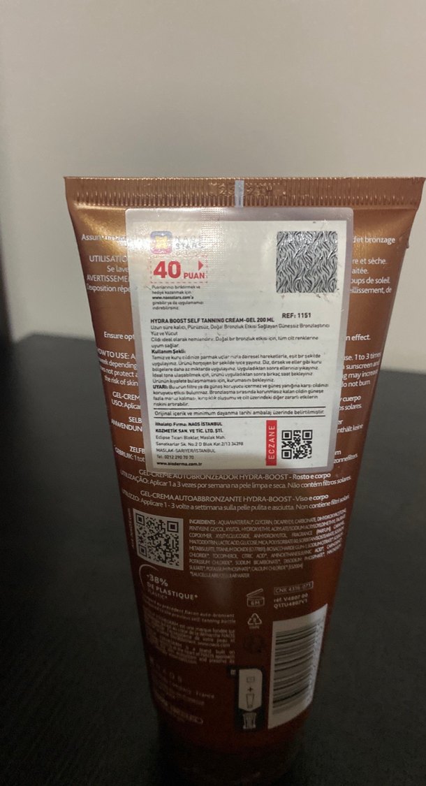 Esthederm Reflets de Soleil Kendinden Bronzlaştırıcı Jel-Krem - Görsel 3