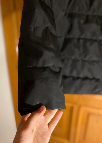 Siyah Fermuarlı Erkek Midi Mont - Görsel 12