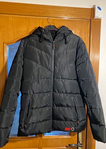 Siyah Fermuarlı Erkek Midi Mont - Görsel 4