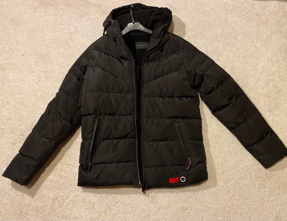 Siyah Fermuarlı Erkek Midi Mont - Görsel 3