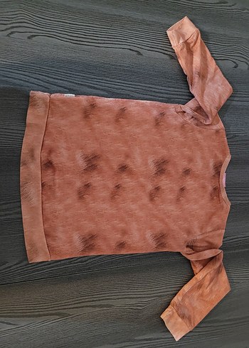 Kız Çocuk Tavşan Baskılı Sweatshirt - Görsel 3