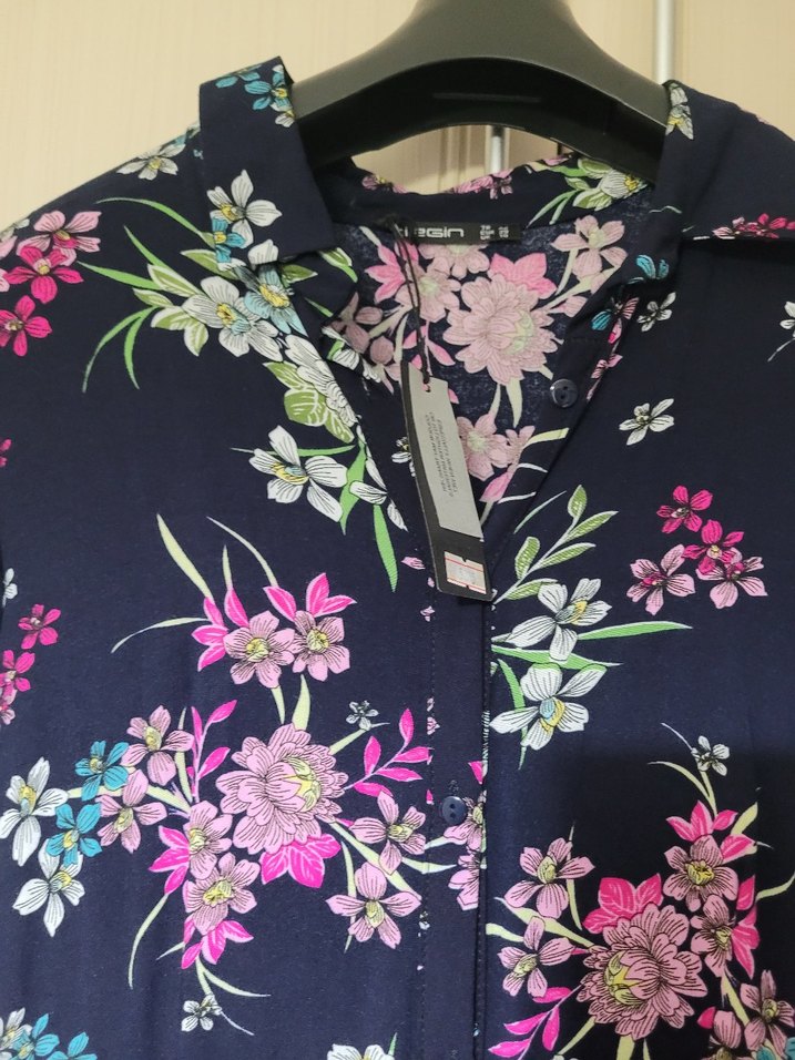 Bohem Çok Renkli Uzun Kollu Uzun Elbise - Görsel 4