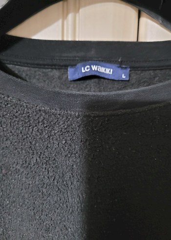 Erkek Siyah Uzun Kollu Basic Sweatshirt - Görsel 2