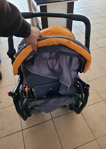 WOLLEX 8001-12 TEKERLEKLİ SANDALYE PUSETLİ - Görsel 2