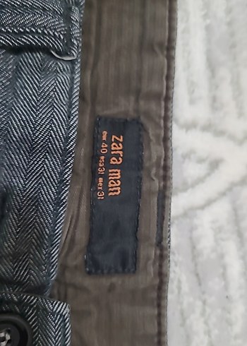 Gri Çizgili Erkek Kargo Pantolon - Görsel 3