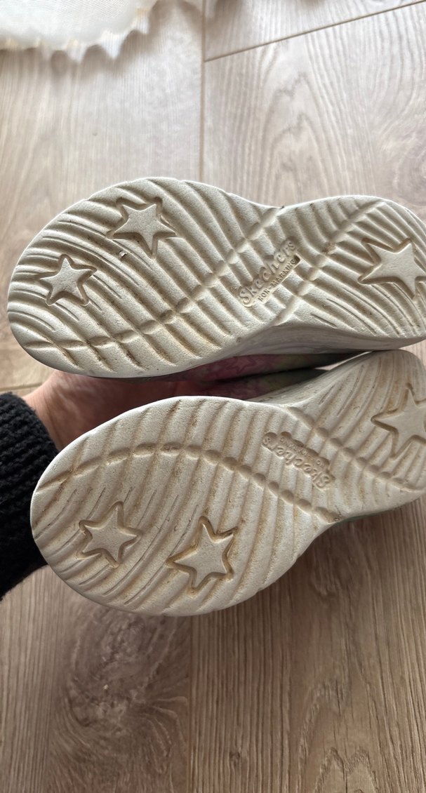 Skechers Kız Çocuk Bağcıklı ve Cırt Cırtlı Renkli Spor Ayakkabı - Görsel 5