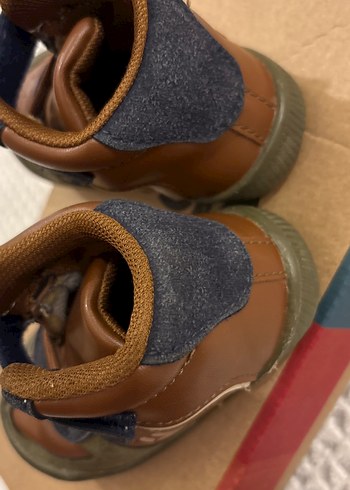 Kahverengi Erkek Bebek İlk Adım Ayakkabısı - Görsel 3