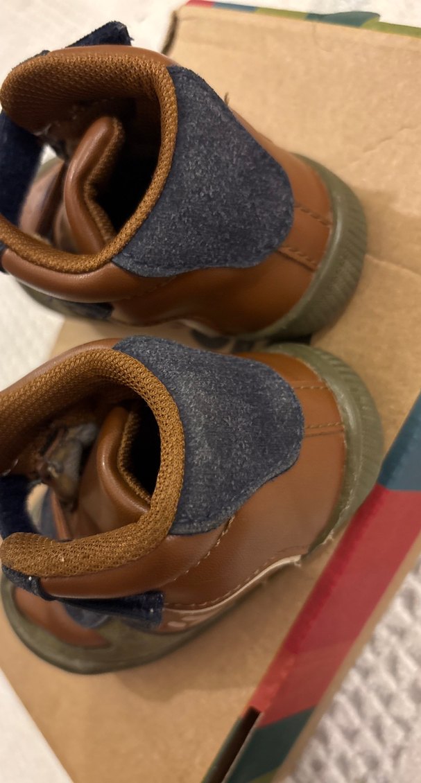 Kahverengi Erkek Bebek İlk Adım Ayakkabısı - Görsel 3