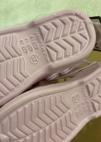 Kız Çocuk Pembe Elastik Bantlı Sandalet - Görsel 2