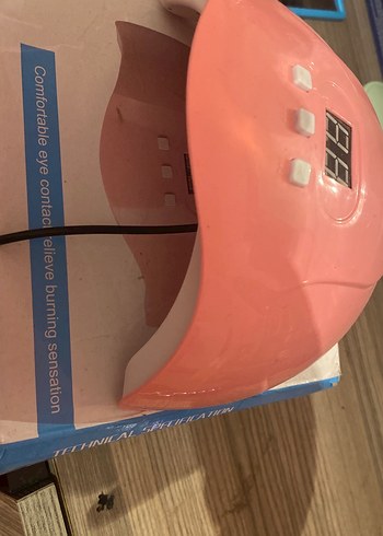 Dijital Ekranlı Beyaz LED Lamba - Görsel 2