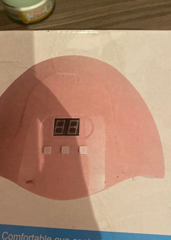 Dijital Ekranlı Beyaz LED Lamba - Görsel 3