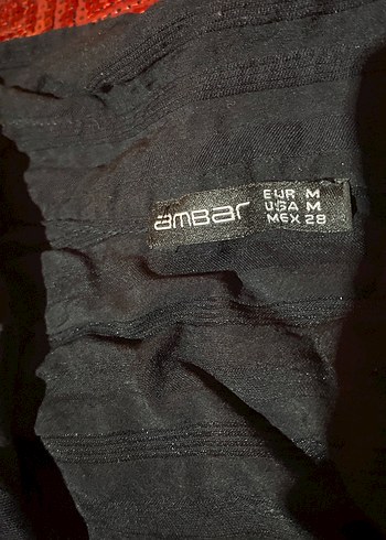 Siyah Uzun Kollu Keten Gömlek - Görsel 2