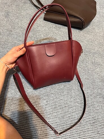 Bordo Çanta