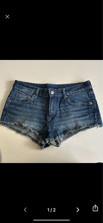 hm low waist jean short/dusukbel kotsort