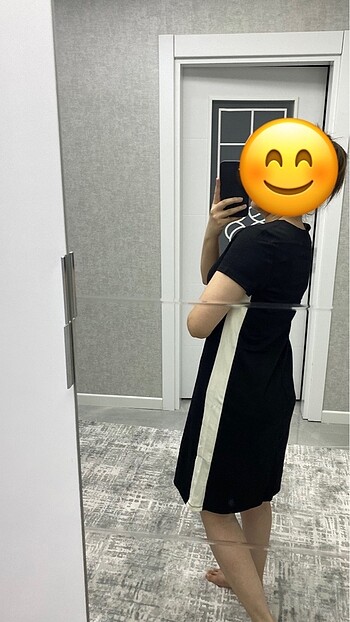 Diğer Siyah düz elbise