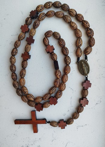 Zeytin Çekirdeğinden Rosary Tesbih