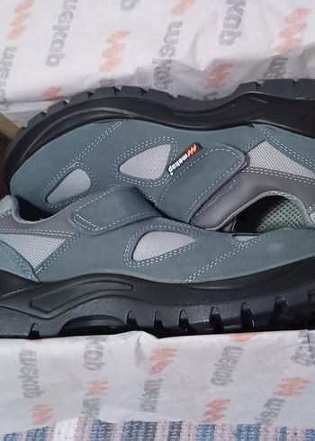 Gri Mekap Marka Erkek Süet İş Ayakkabısı - Görsel 9