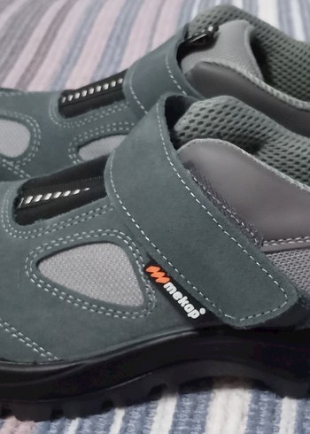 Gri Mekap Marka Erkek Süet İş Ayakkabısı - Görsel 3
