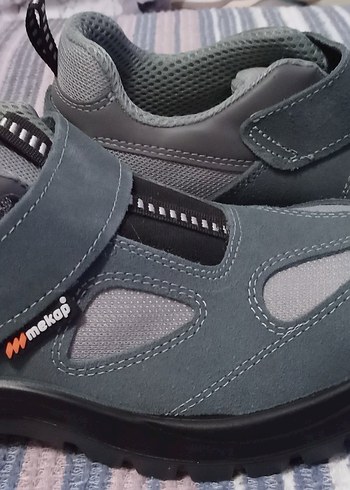 Gri Mekap Marka Erkek Süet İş Ayakkabısı - Görsel 6