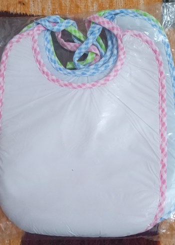 4 Adet Bebek Önlüğü, Çok Renkli Desenli - Görsel 4