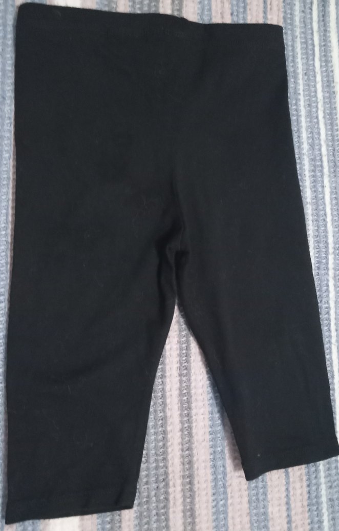 Siyah Desenli LC Waikiki Kız Çocuk Taytı - Görsel 4