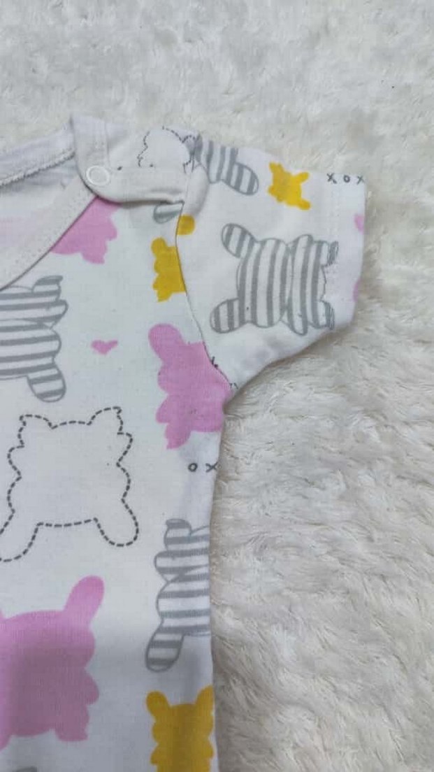 Bebek Kız Çıtçıtlı Body - Görsel 2