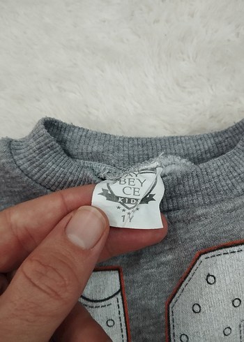 Gri Baskılı Erkek Bebek Takımı - Görsel 3