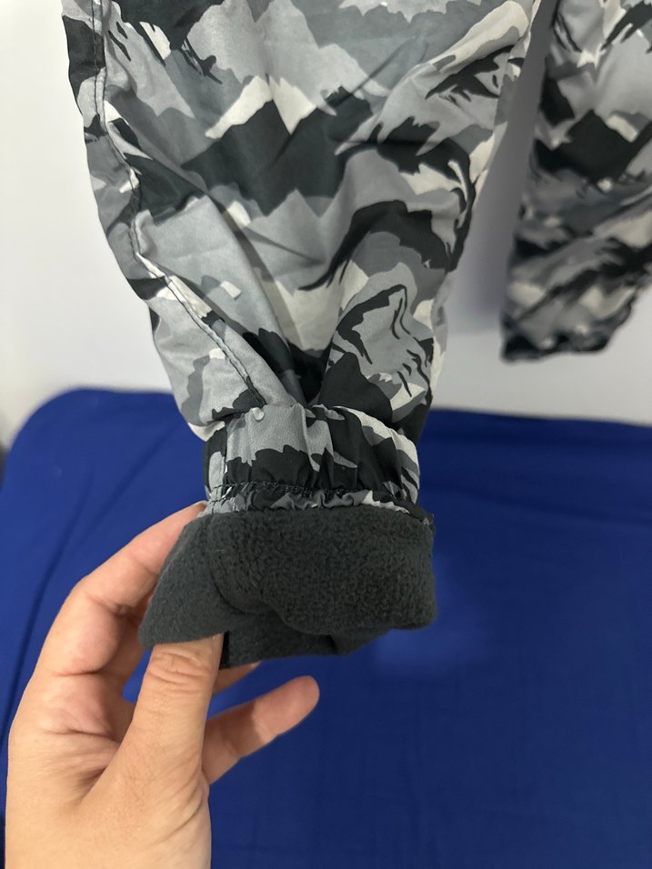 Erkek Çocuk Gri Kamuflaj Rahat Pantolon - Görsel 2