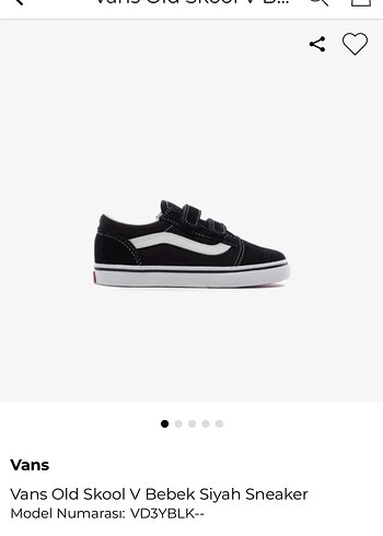 Siyah Erkek Çocuk Cırt Cırtlı Spor Ayakkabı vans - Görsel 9