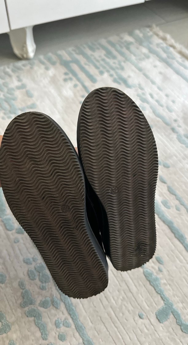 Siyah rugan klasik ayakkabı - Görsel 5