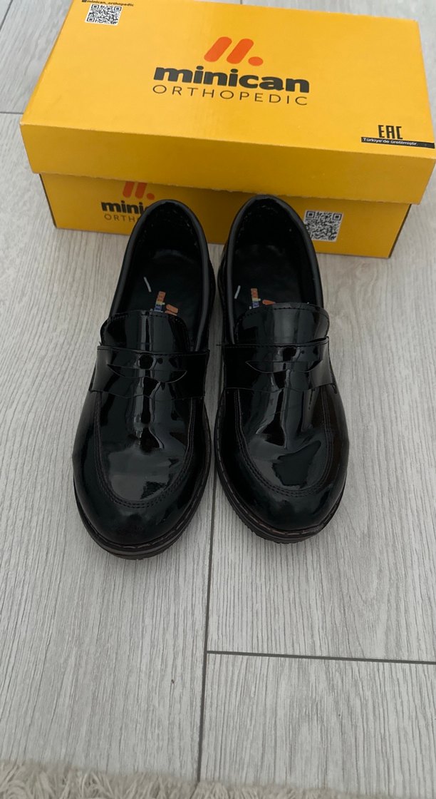 Siyah rugan klasik ayakkabı - Görsel 2