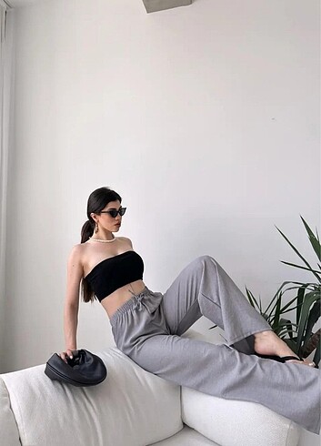 BEL LASTİKLİ PANTALON
