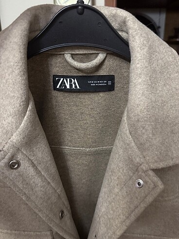 m Beden camel Renk Zara ceket