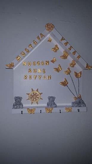 universal Beden anahtarlık - kapı süsü