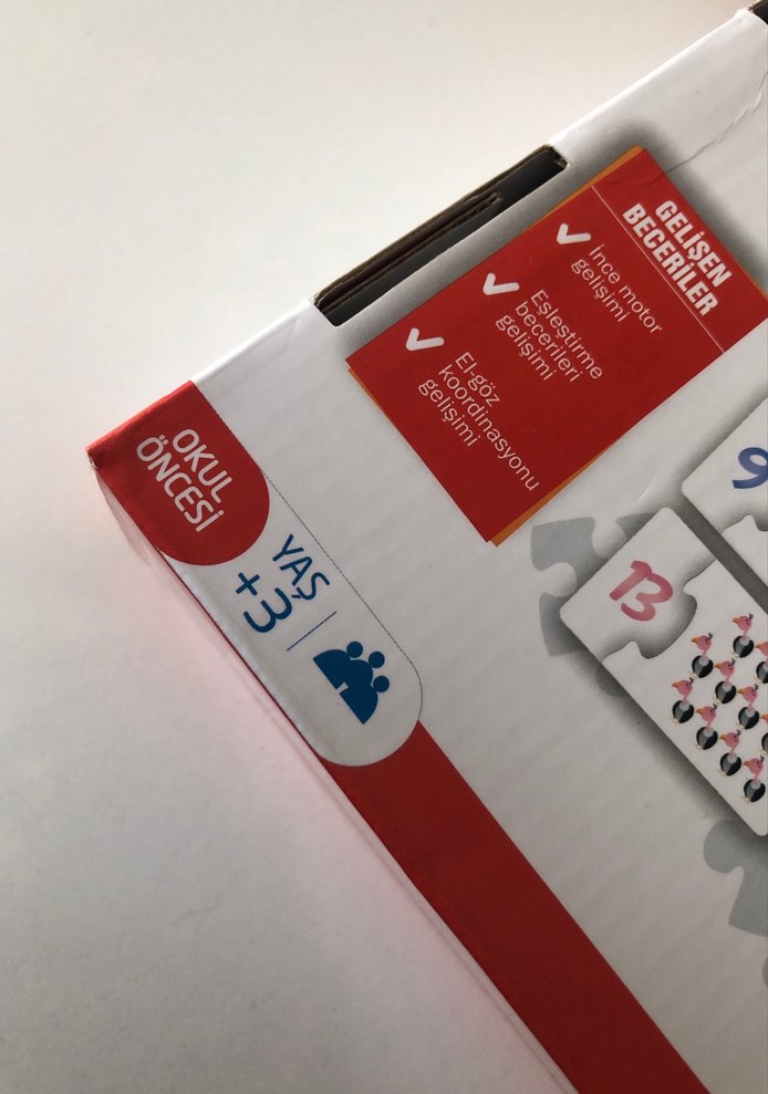 Eğitici Sayılar Puzzle Seti 40 Parça - Görsel 5