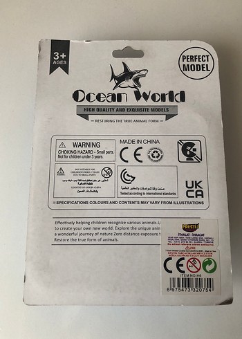 Renkli Deniz Canlıları Oyuncak Figür Seti - Görsel 4