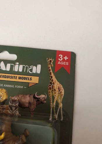 Vahşi Hayvan Figürleri Seti, 3+ Yaş - Görsel 2