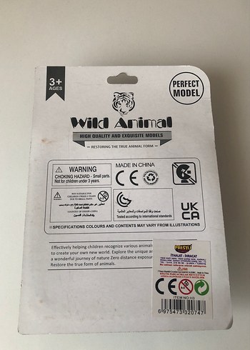 Vahşi Hayvan Figürleri Seti, 3+ Yaş - Görsel 6