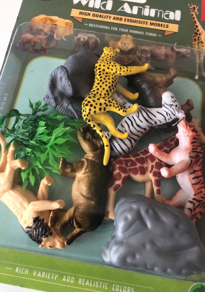 Vahşi Hayvan Figürleri Seti, 3+ Yaş - Görsel 5