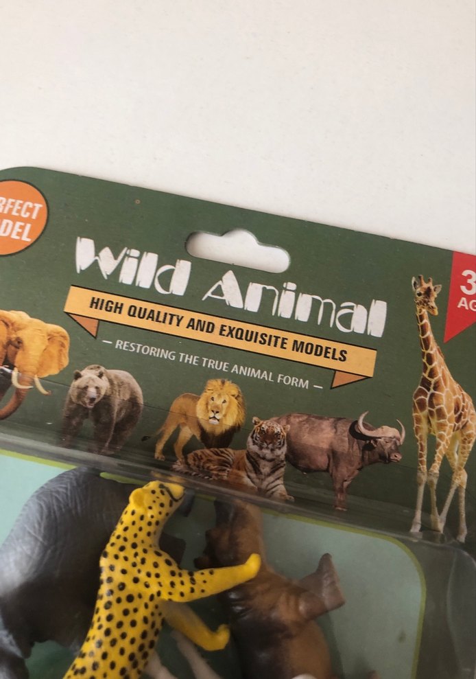 Vahşi Hayvan Figürleri Seti, 3+ Yaş - Görsel 4