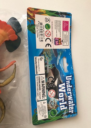 Renkli Denizaltı Dünya Figürleri Seti - Görsel 4