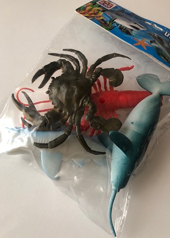 Renkli Denizaltı Dünya Figürleri Seti - Görsel 2