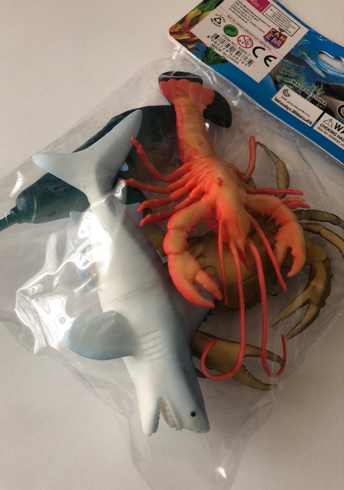 Renkli Denizaltı Dünya Figürleri Seti - Görsel 3